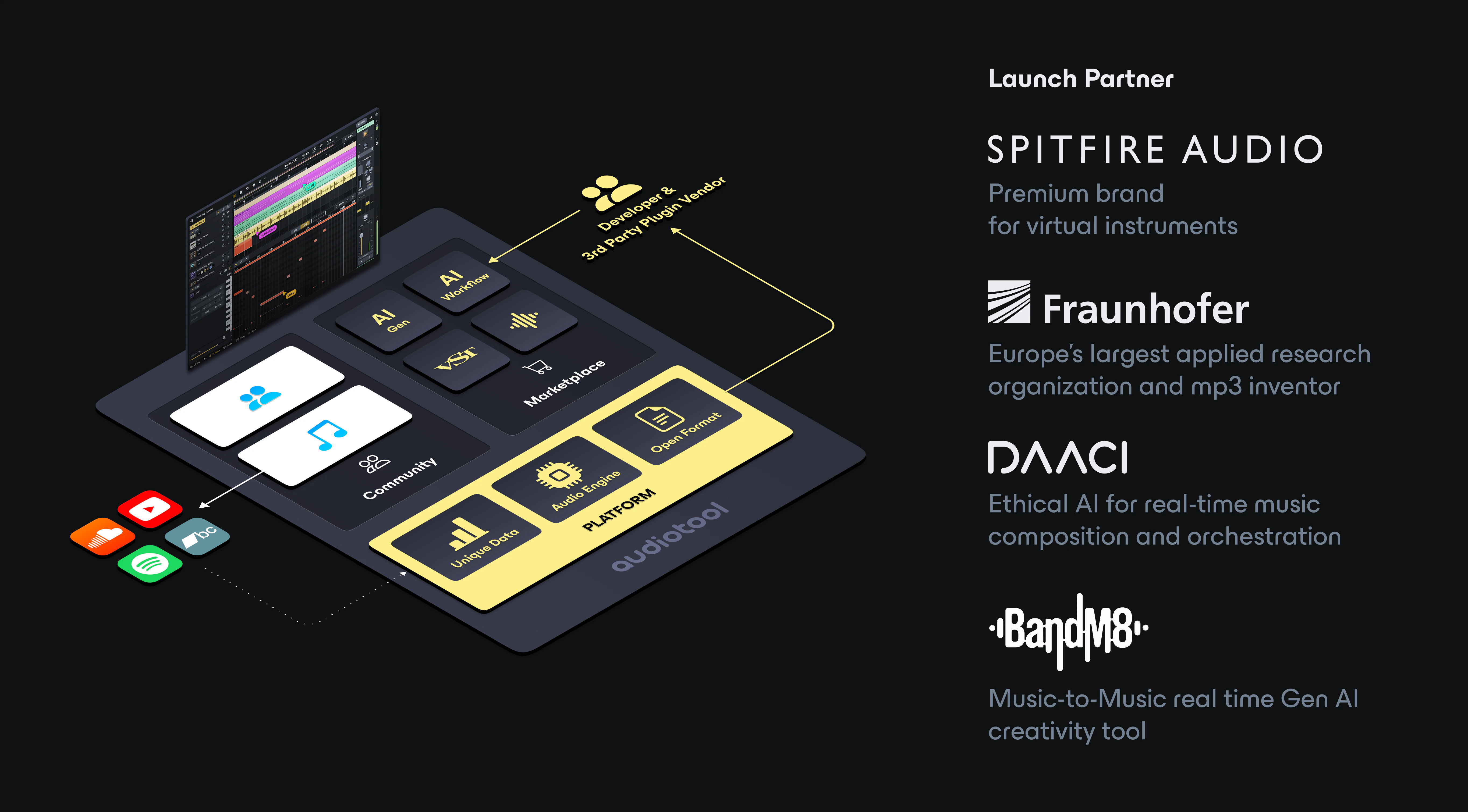 Audiotool Developer Hub Launch Partners